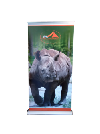 39" Premium Retractable Banner Stand With Graphics