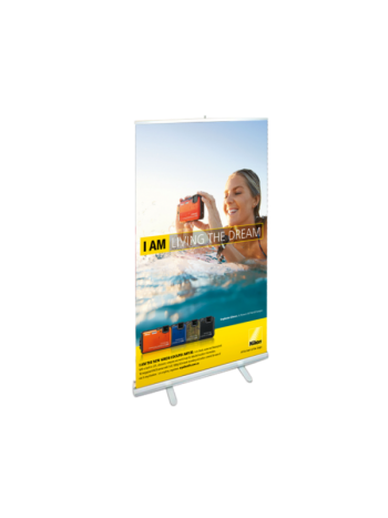 47" Retractable Banner Stand With Graphics